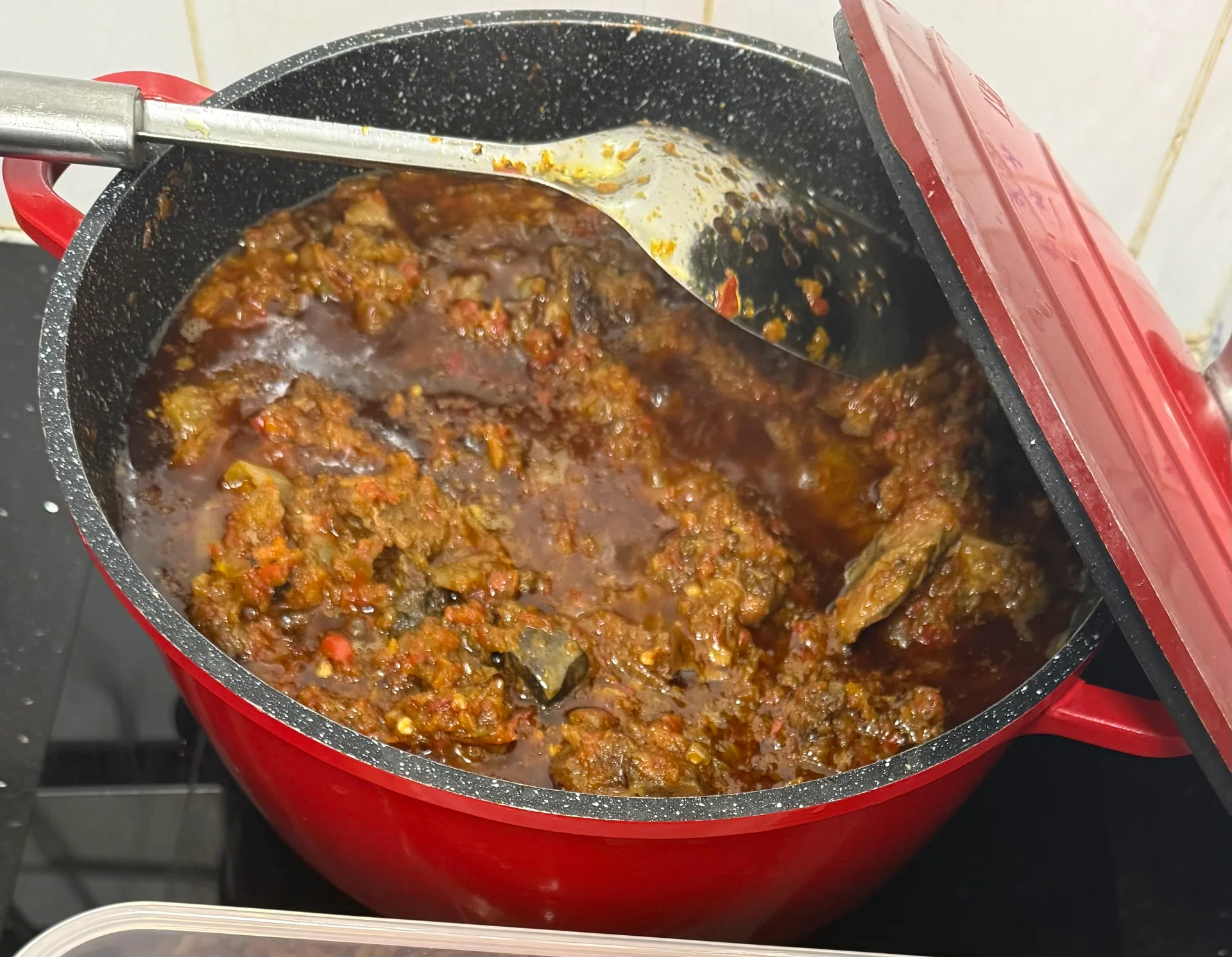 Spicy Ofada Sauce (Ayamase)