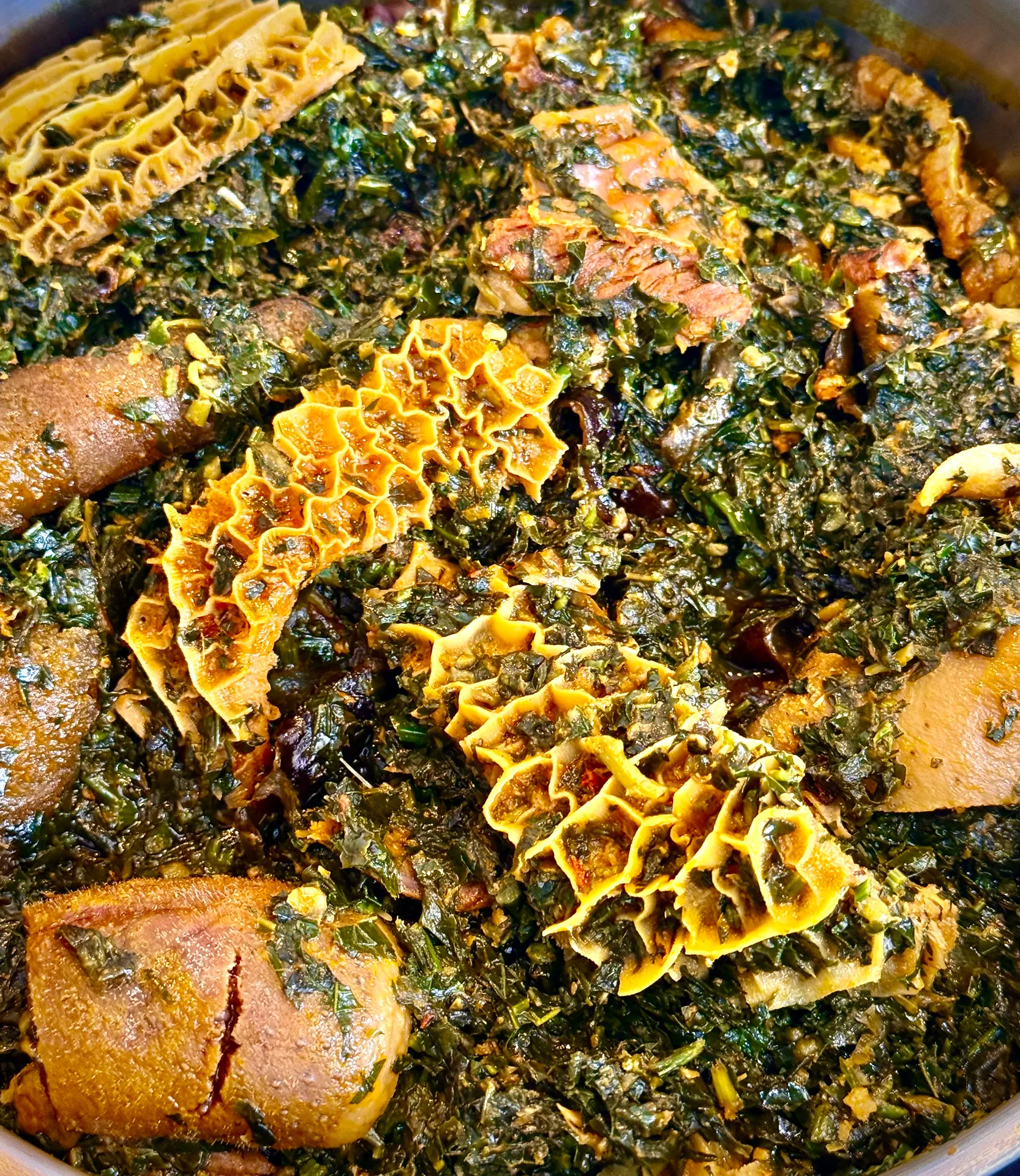 Edikang Ikong (Vegetable Soup)